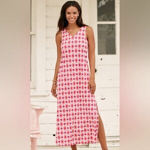 CABANA LIFE Coral Gables Side Slit Maxi Dess